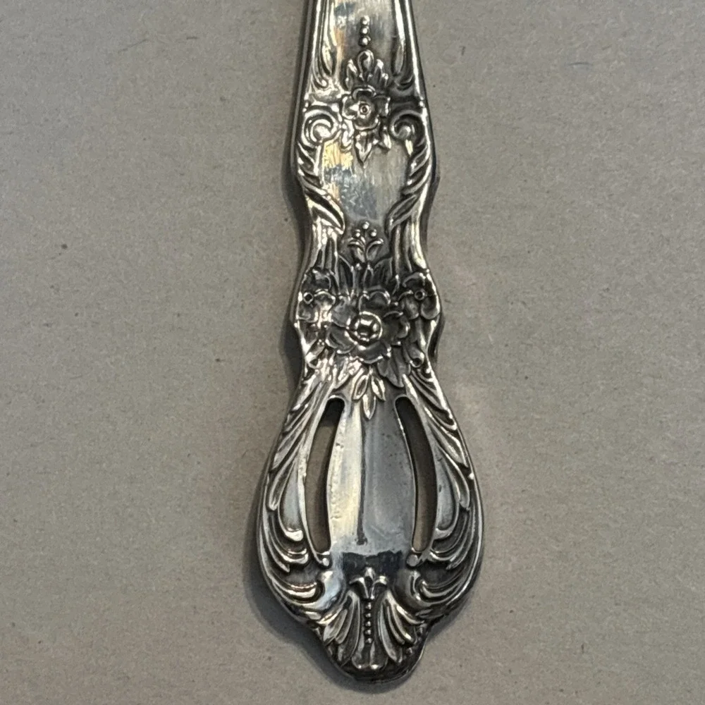 International Silver 1847 Rogers HERITAGE Casserole‎ Spoon Silverplate 1953